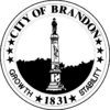 Official seal of Brandon, Mississippi