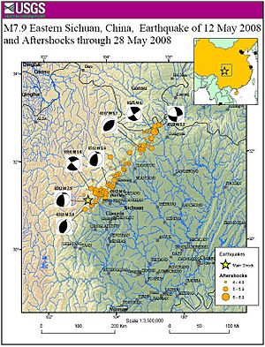 Sichuan 2008 Aftershocks