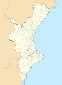 La Font de la Figuera is located in Valencian Community