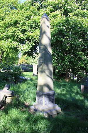 The Crudelius grave, Warriston Cemetery