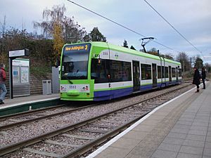 Tram 2552 at Mitcham