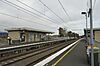 southbound view from Victoria park platform 2 facing towards platform 1