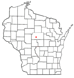 Location of the Town of Emmet, Wisconsin