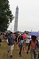 Walking in to the march 2 - 50th Anniversary of the Civil Rights March on Washington for Jobs and Freedom