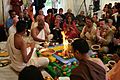 (A) Bhumi Puja, yajna