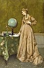 Alfred Stevens - News from Afar - Walters 37183