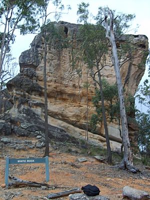 Base of whiterock qld