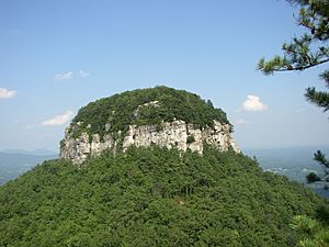 Big Pinnacle of Pilot Mountain