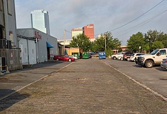 Block 35 Cobblestone Alley.JPG