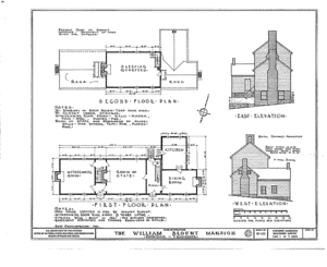 BlountMansion1934plans