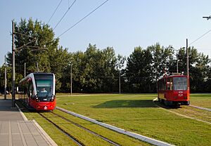 CAF & KT4 Tram Belgrade