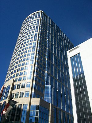 Calpine building houston tx-looking up