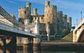 Conwy Castle - bridge view