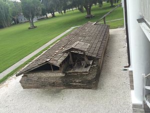 Covered cistern, Gamble Plantation