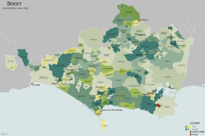 Dorset Map 1834