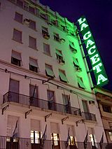 Edificio la gaceta noche