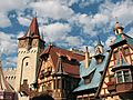 Fantasyland Bavarian architecture