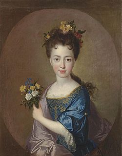 François de Troy, Portrait of Princess Louisa Maria Stuart (c. 1705)