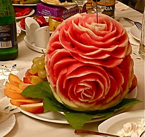 Fruit carving - Armenia