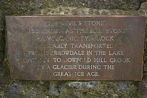 Glaciar Stones Plaque