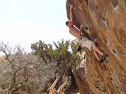 Hueco Tanks Bouldering