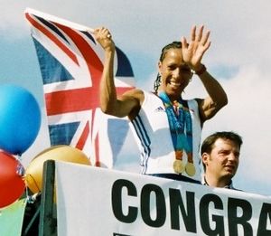 Kelly Holmes parade cropped