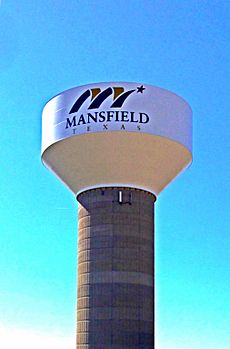 Mansfield water tower