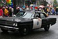 Old portland police car