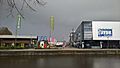 Posttil as seen from across the harbour, Winschoten (2017)