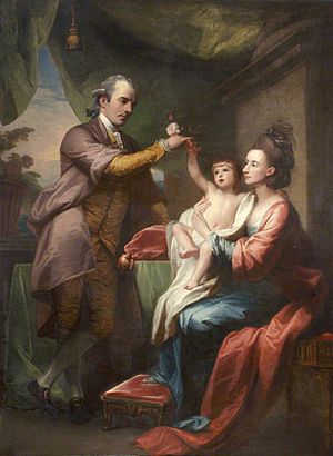 Sheridan family, Benjamin West