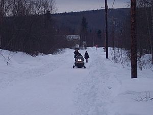 Sleetmute in the winter