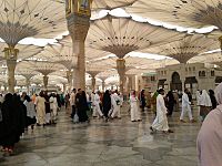 Al-Masjid Al-Nabawi umbrella