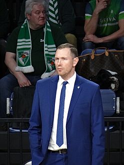 Songaila with Žalgiris Kaunas in 2018