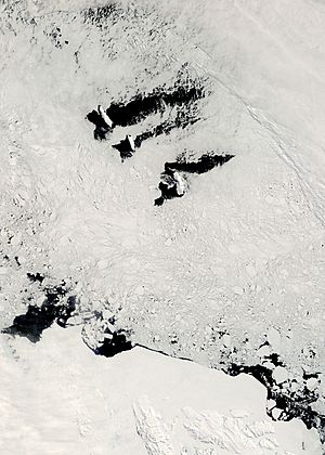 Balleny Islands and Antarctic coast