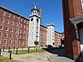 Boott Mills east courtyard