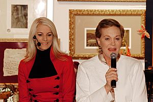 Brittney Ryan and Julie Andrews