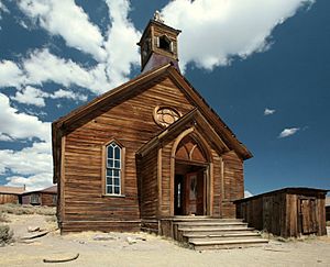 Church in Bodie, CA edit1