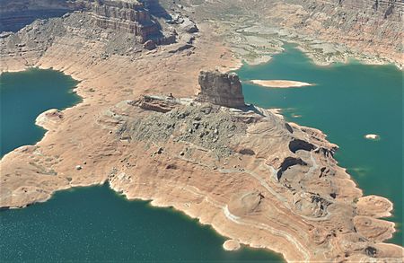 Cookie Jar Butte aerial