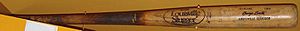 George brett pine tar bat rotated