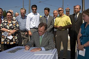 Governor signs Jobs and Transportation Act (3772593103)