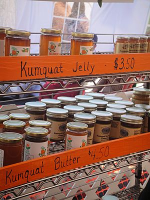 Kumquat jelly and kumquat butter