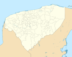 Acanceh, Yucatán is located in Yucatán (state)