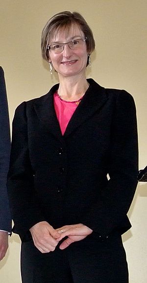 Colour photograph of Muffy Calder