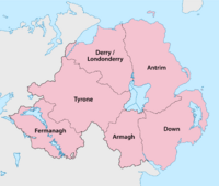 Northern Ireland - Counties