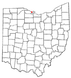 Location of Port Clinton, Ohio