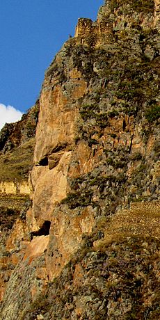 Ollantaytambo, Tunupa monument