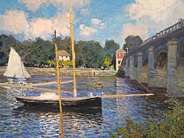 Pont Argenteuil Monet 1