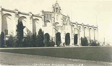 PostcardSanFransiscoCAPanPacExpoCalifBldg1915