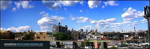 South Brooklyn from Gowanus Expressway