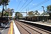 Southbound view from Heathmont platform 2 facing towards platform 1